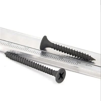 Vis pour cloison sèche à filetage fin avec plâtre gris